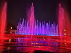大雁塔北广场音乐喷泉-西安-淡若晨星