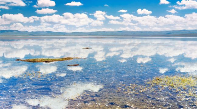 甘肅尕海則岔自然保護區-尕海湖