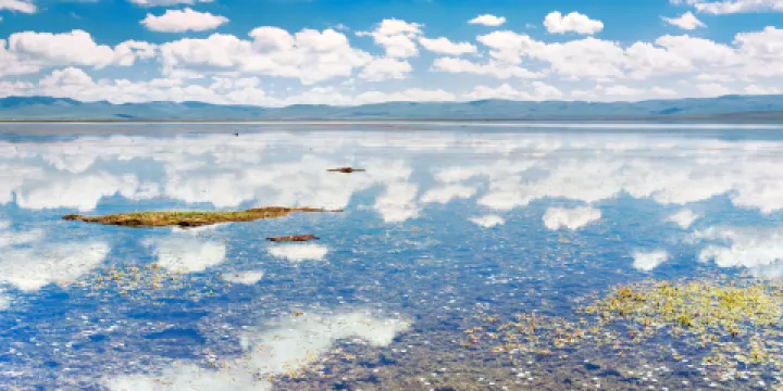 甘肅尕海則岔自然保護區-尕海湖