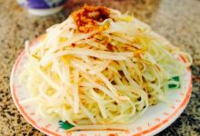 六甲豆菜面美食图片