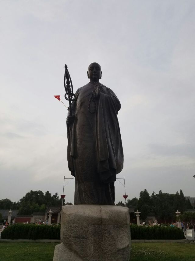 Bronze Statue of Master Xuanzang
