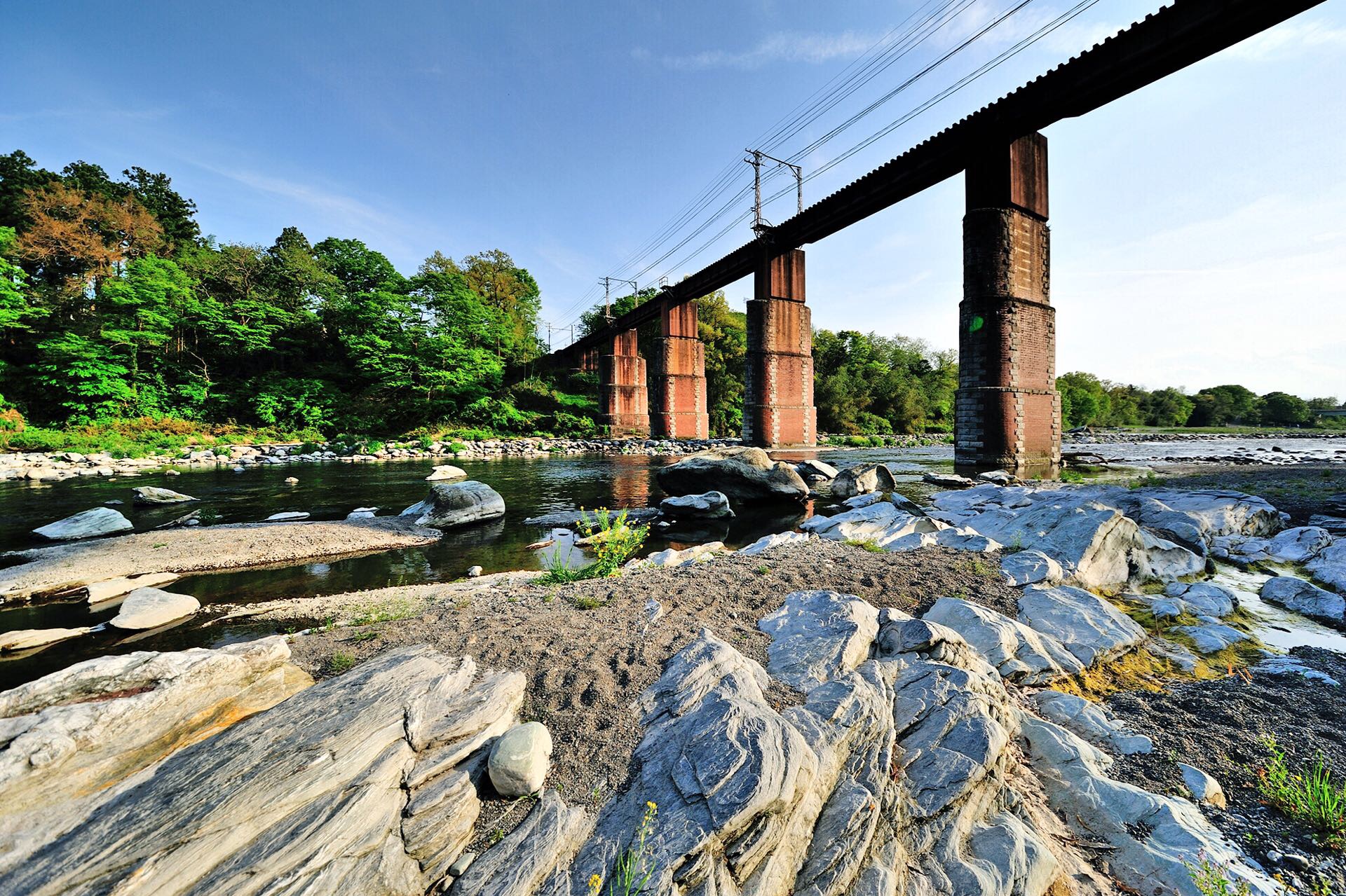 意外邂逅荒川上的亲鼻铁桥，日本的地质学从这里开始