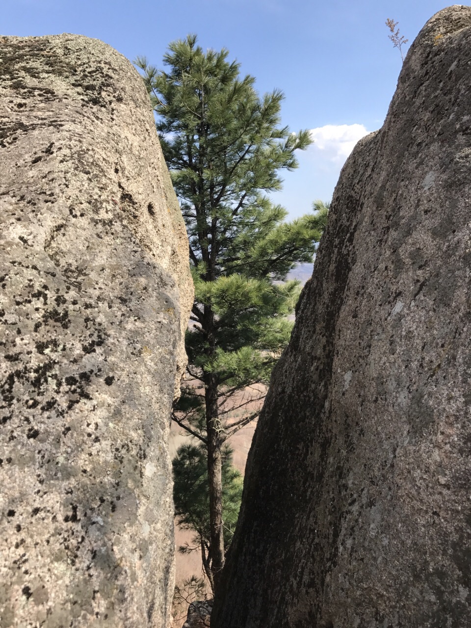 亚布力附近的野山攀爬留影