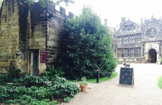 The tea-room at East Riddlesden Hall