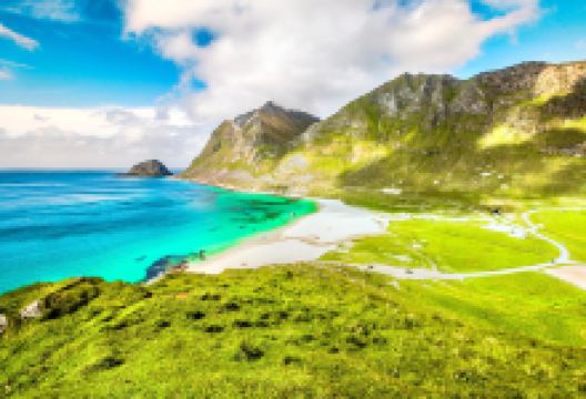 耗克兰海滩景点图片