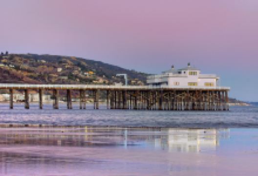 马利布礁湖国家海滩景点图片