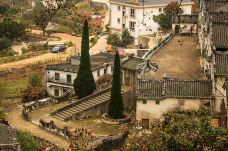 雁南飞茶田景区-桥溪古韵-梅州-懟懟