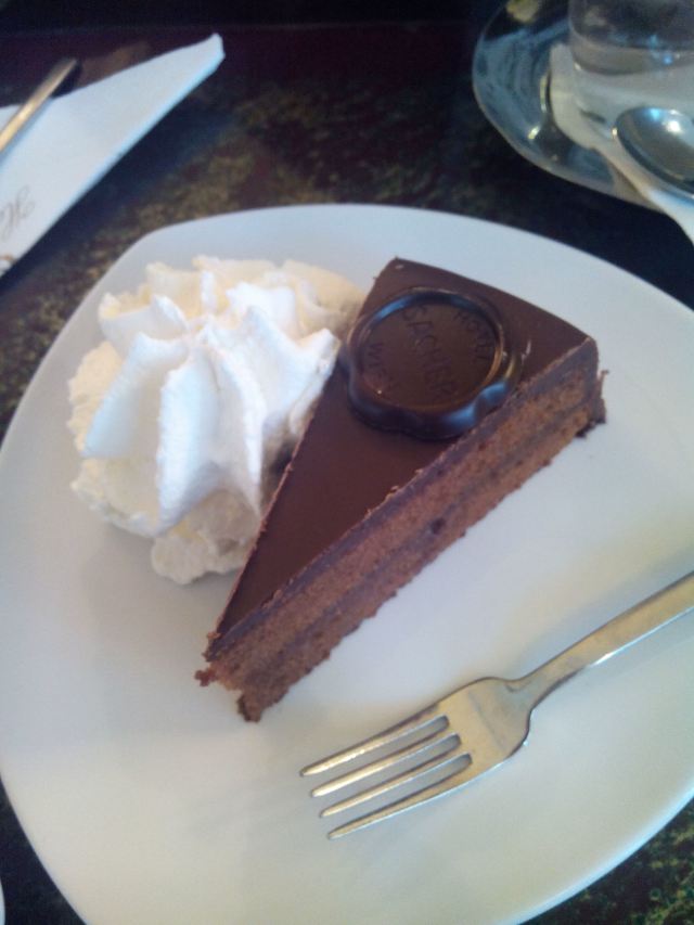 Cafe Sacher Vienna