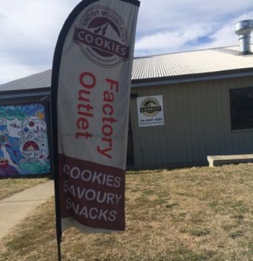 Snowy Mountains Cookies