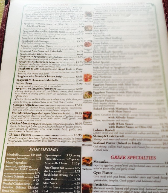 Angelo's Medeteranian Restaurant