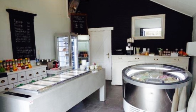 Sanden's ice cream and chocolates