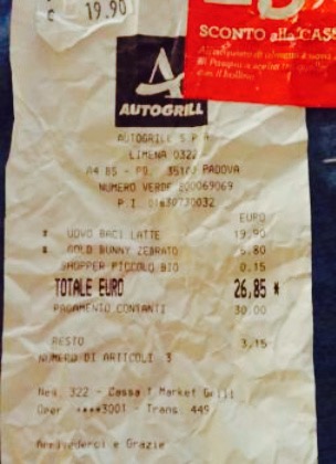 Autogrill Po ovest
