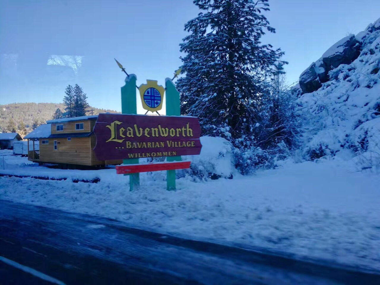 温哥华出发自驾华盛顿州的德国小镇Leavenworth过圣诞