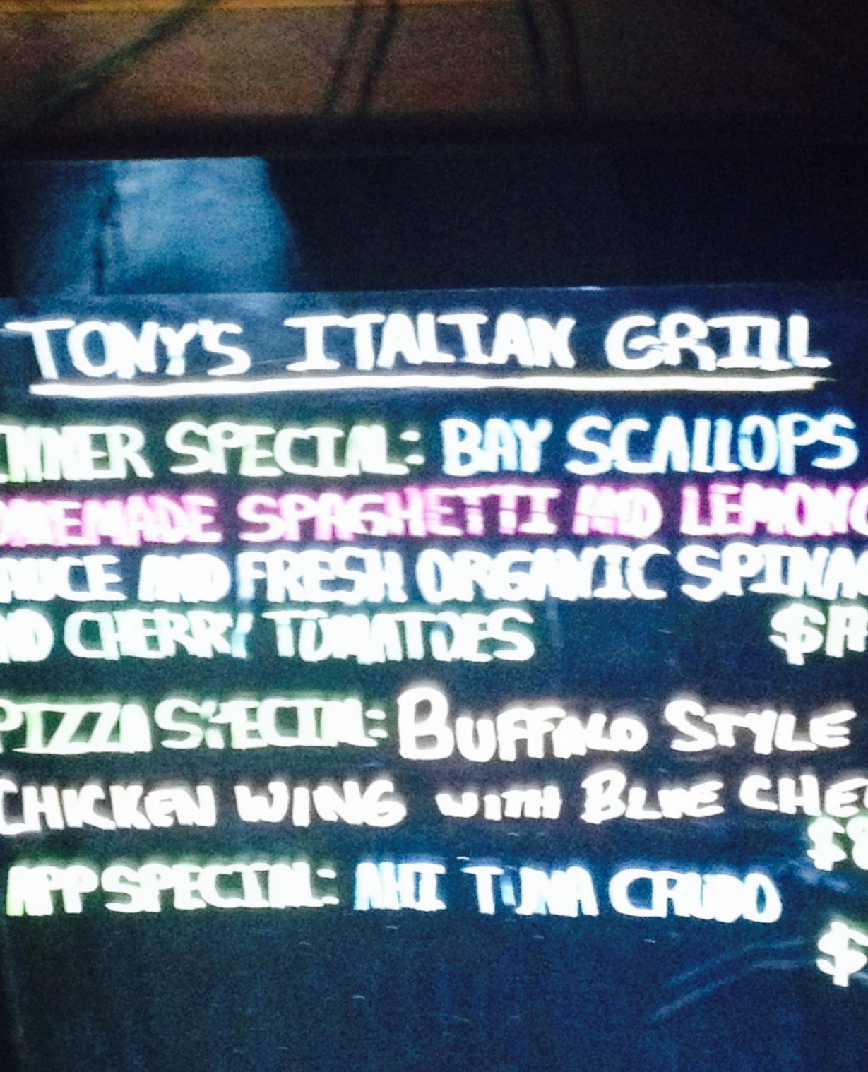 Tony's Italian Grill