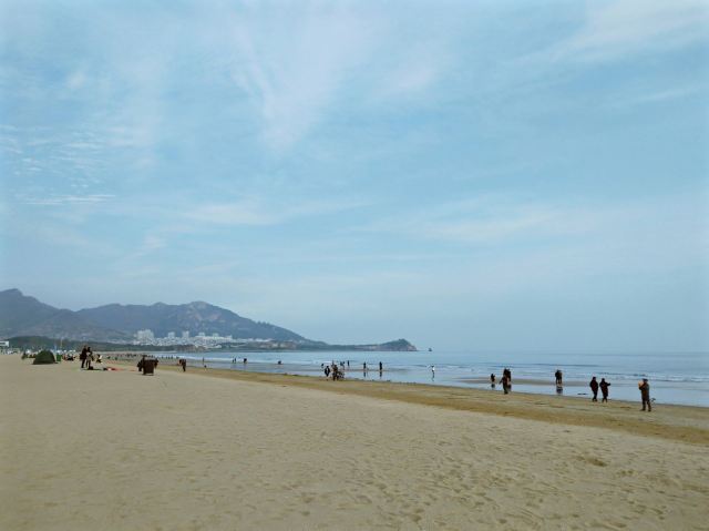 석노인 해수욕장