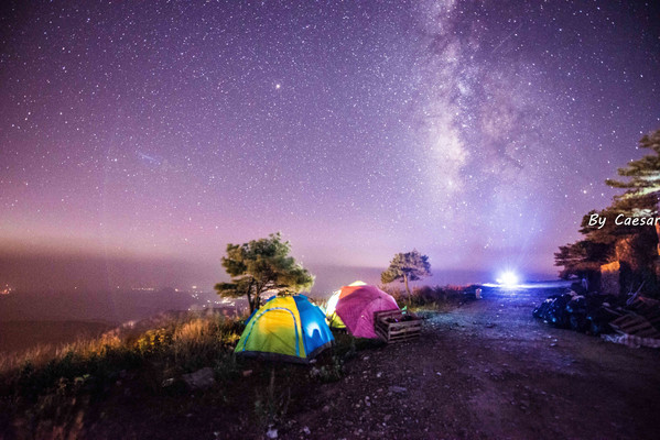 一个中年大叔的银河梦——九宫山银河、日出记