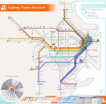 悉尼地铁乘坐攻略 一点不同的澳大利亚自由行攻略