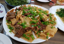 敦煌美食图片-胡羊焖饼
