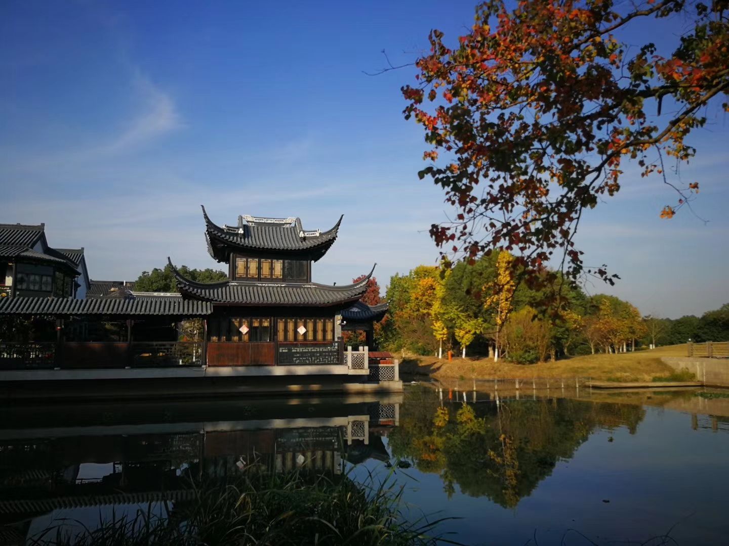 阳澄湖巴解园北园