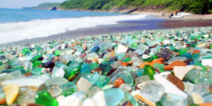 玻璃海灘