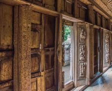 金色宫殿僧院  (Shwenandaw Kyaung)-曼德勒-zhulei831230