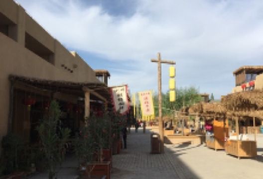 沙洲胡杨焖饼美食图片