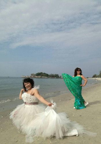 巽寮湾婚纱_惠州巽寮湾图片