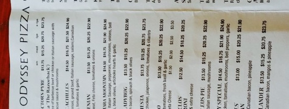 Odyssey Pizzeria & Cafe