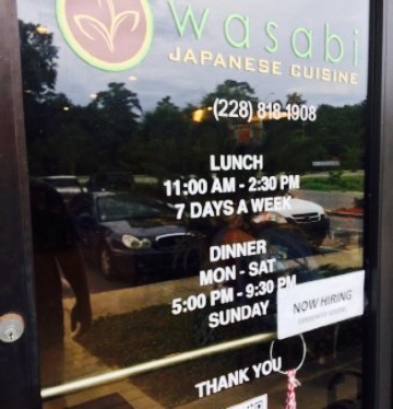 Wasabi Japanese Cuisine