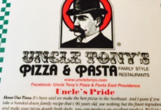 UNCLE Tony's Pizza & Pasta East Providence美食图片