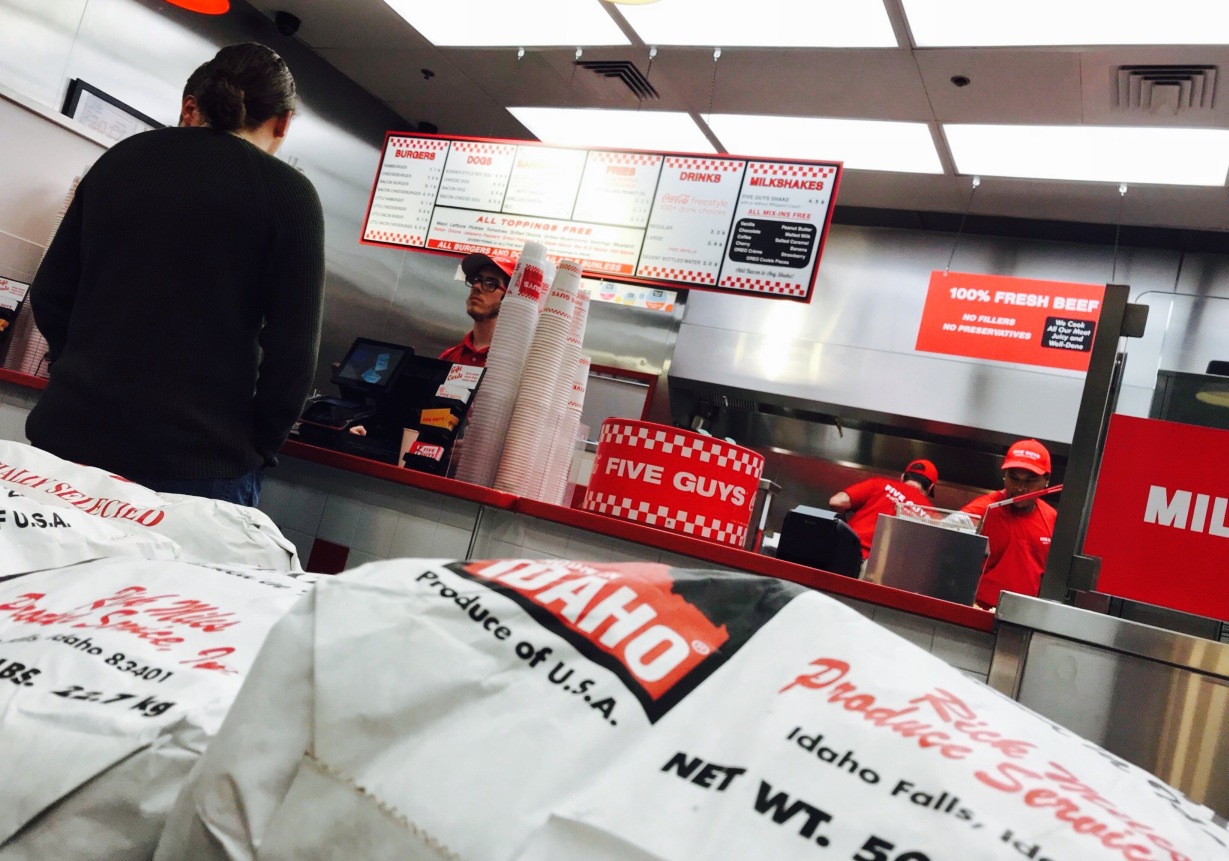Five Guys餐厅图片