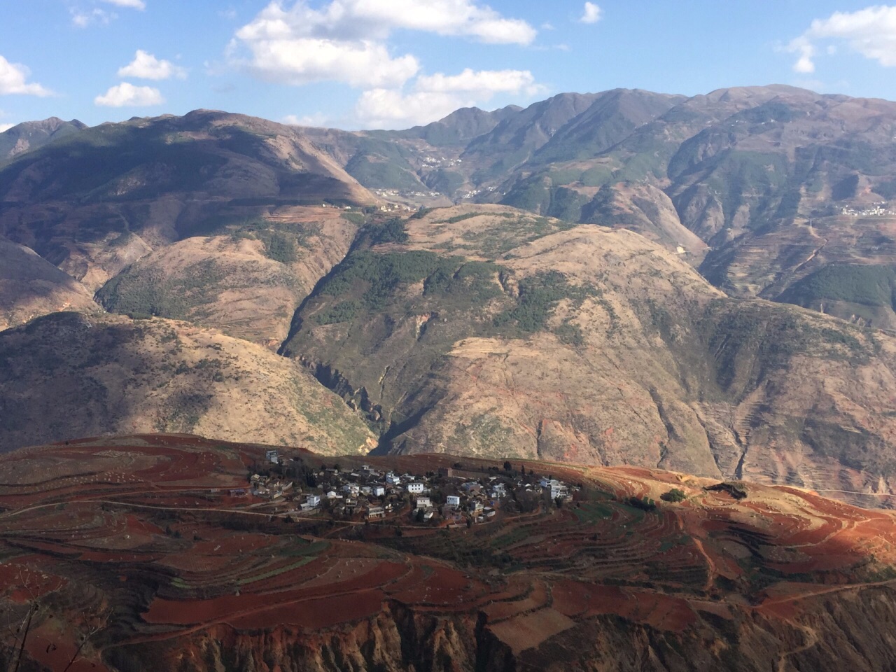 上帝的调色板——东川红土地