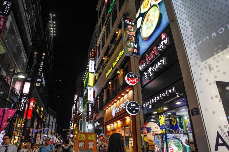 Myeong-dong (Shopping paradise, cultural attractions, pedestrian-friendly)