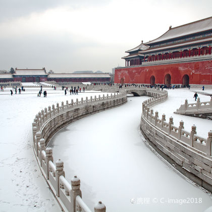 中国北京故宫博物院一日游