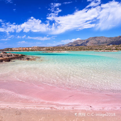 希腊克里特岛粉红色沙滩一日游