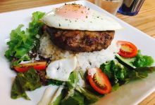 夏威夷美食图片-米饭汉堡