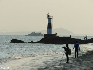 鼓浪屿港仔后观海景