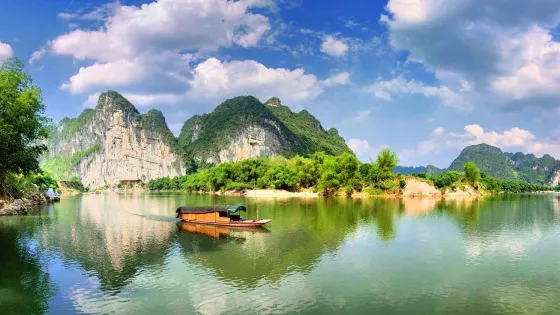 寧明花山岩畫景區