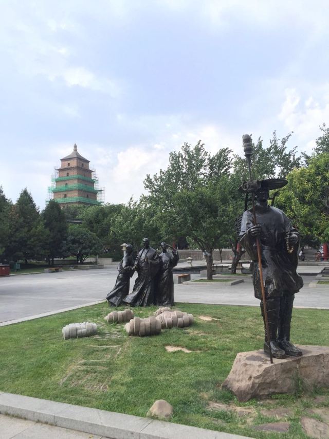 Bronze Statue of Master Xuanzang