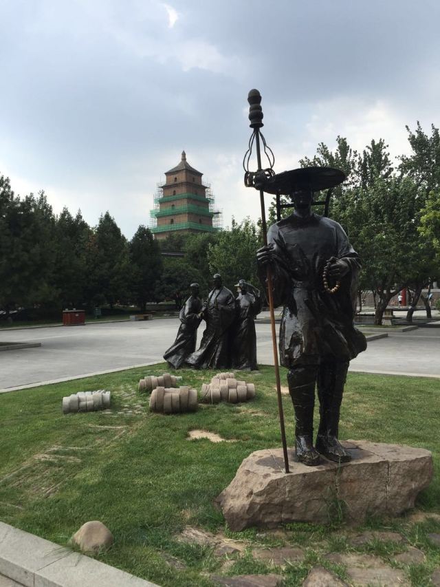 Bronze Statue of Master Xuanzang