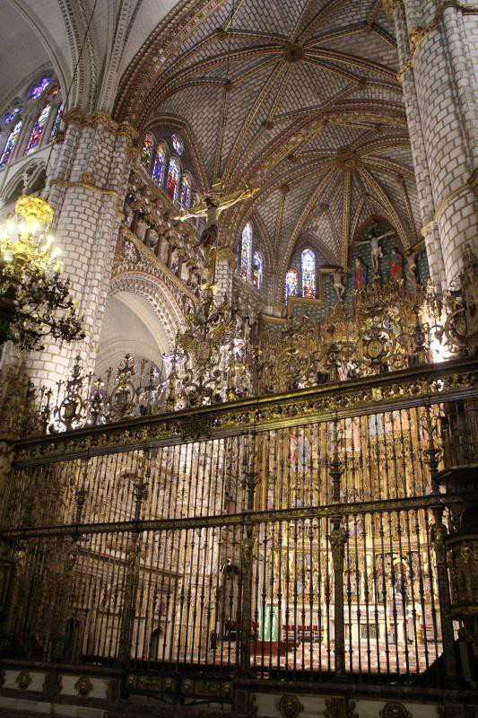 西班牙古都托莱多大教堂内景1