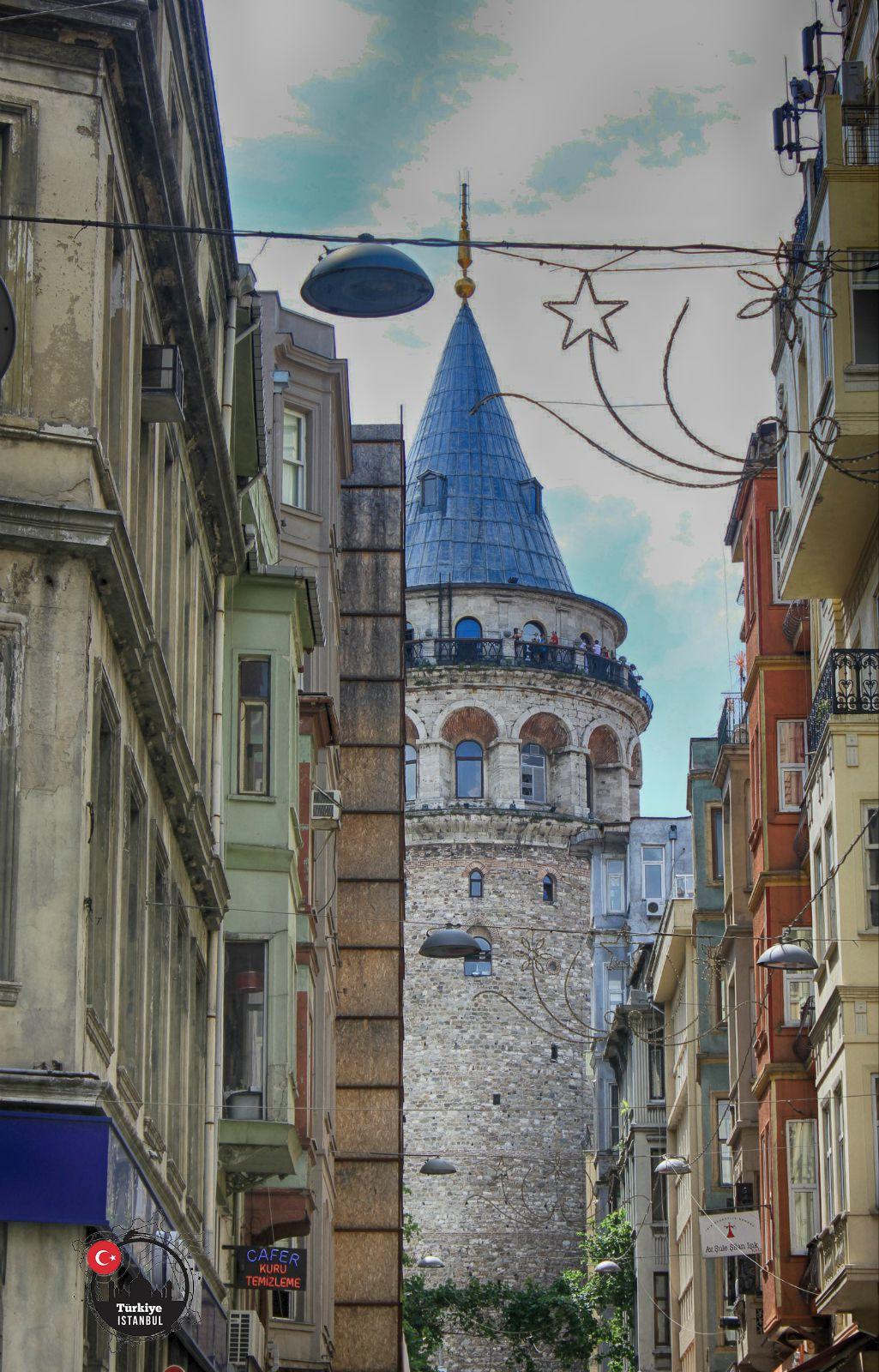 加拉太塔，伊斯坦布尔优美天际线的尖顶