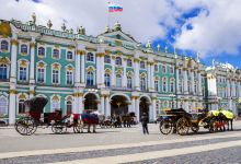 彼得宫城旅游图片-莫斯科+圣彼得堡全景7日游