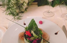 Auberge Les Platanes餐厅图片