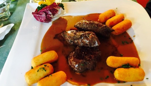 Gasthof-Cafe Alpenwildpark餐厅图片