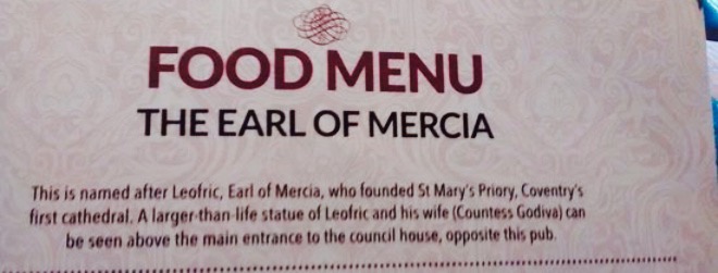 The Earl of Mercia餐厅图片