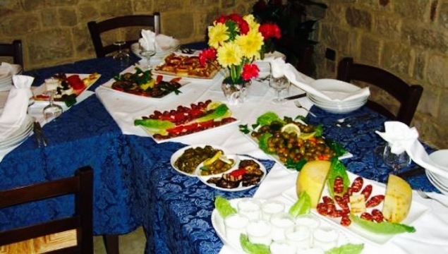 Agriturismo Colle Del Sole餐厅图片