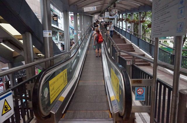 Central to Mid-Levels Escalator
