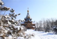 二八镇旅游图片-漫步哈尔滨伏尔加庄园，不出国门领略俄式古堡风情