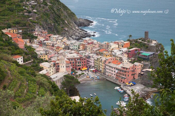 世界上色彩最缤纷的地方 (2) 意大利五渔村之Vernazza